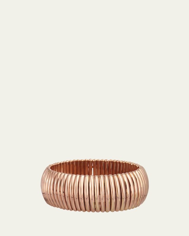 18K Rose Gold Stretch Bracelet
